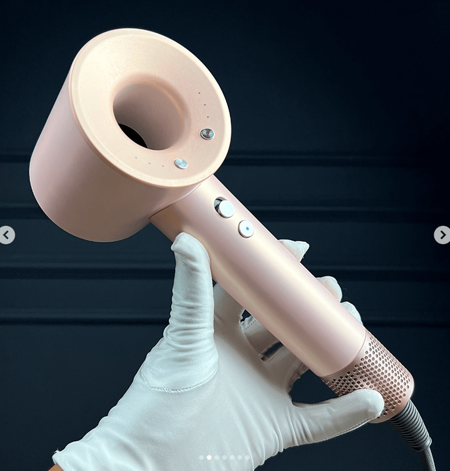 Реплика DYSON цвет персиковый