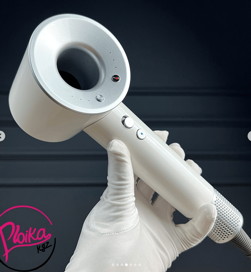 Реплика DYSON цвет белый\серый