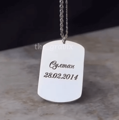 Мужской кулон из чистого серебра  Кулон все оригинальное, элегантное, изящное