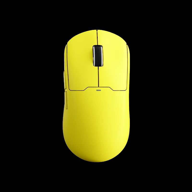Проводная + беспроводная желтая мышь Mchose A5 Pro Max