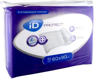 ID PROTECT пеленка одноразовая 60х90 см 30 шт