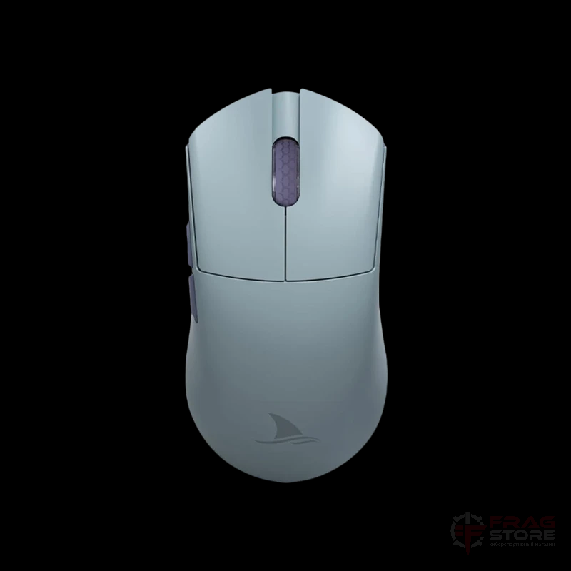 Проводная + беспроводная голубая мышь Darmoshark M3 Pro