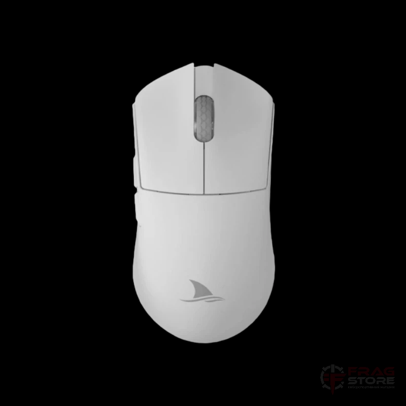 Проводная + беспроводная белая мышь Darmoshark M3 Pro
