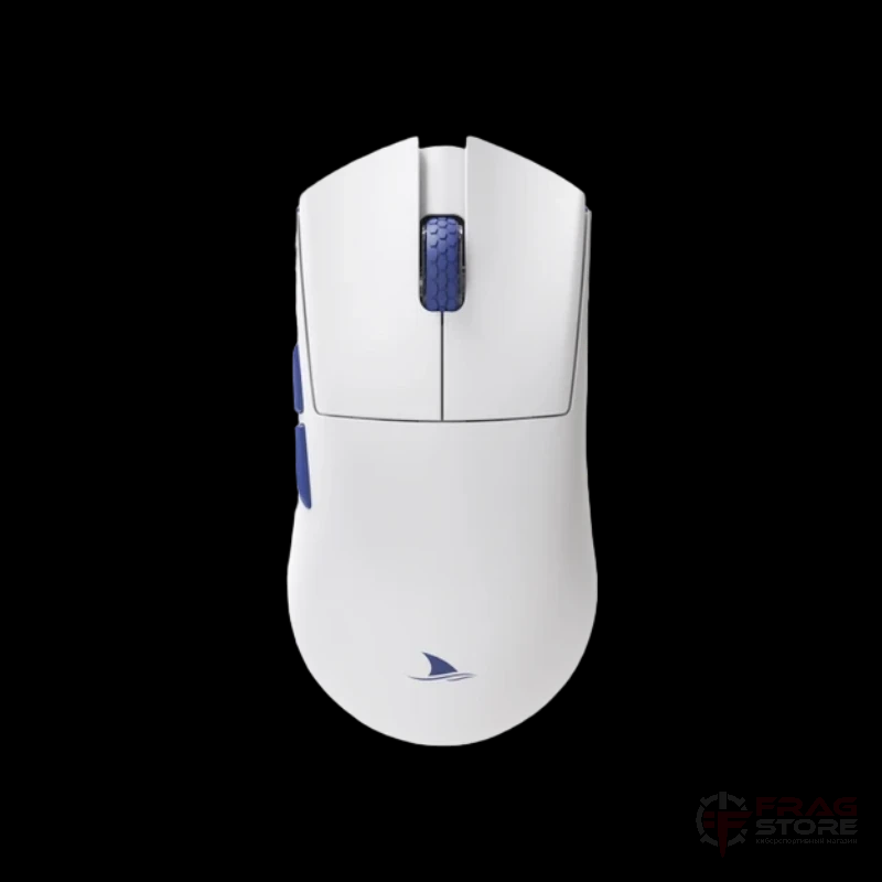Проводная + беспроводная белая мышь Darmoshark M3S Pro