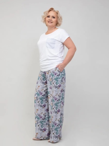 Брюки BLOOM collection серый