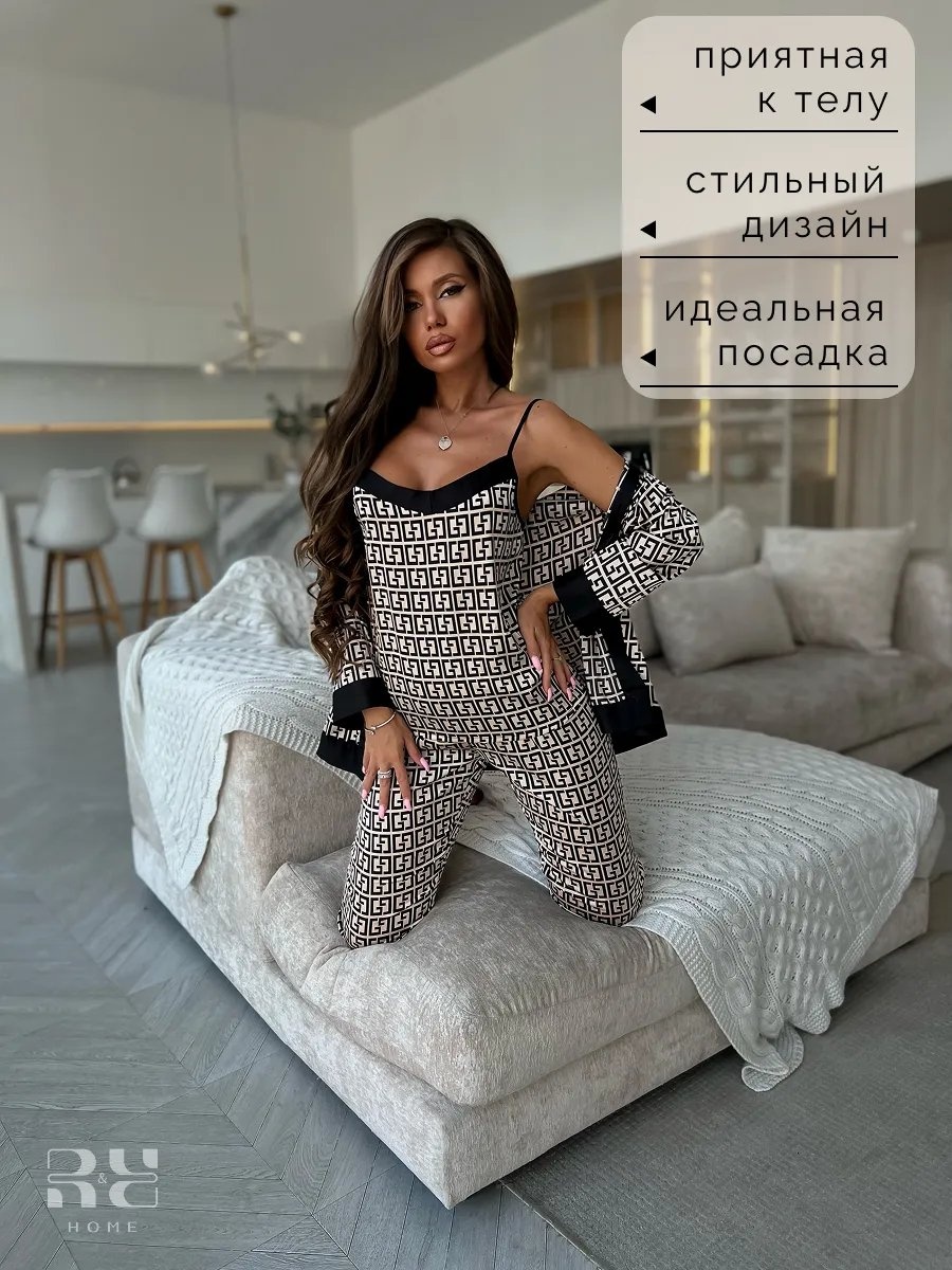 Брюки черный