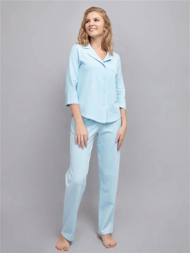Брюки BLOOM collection голубой
