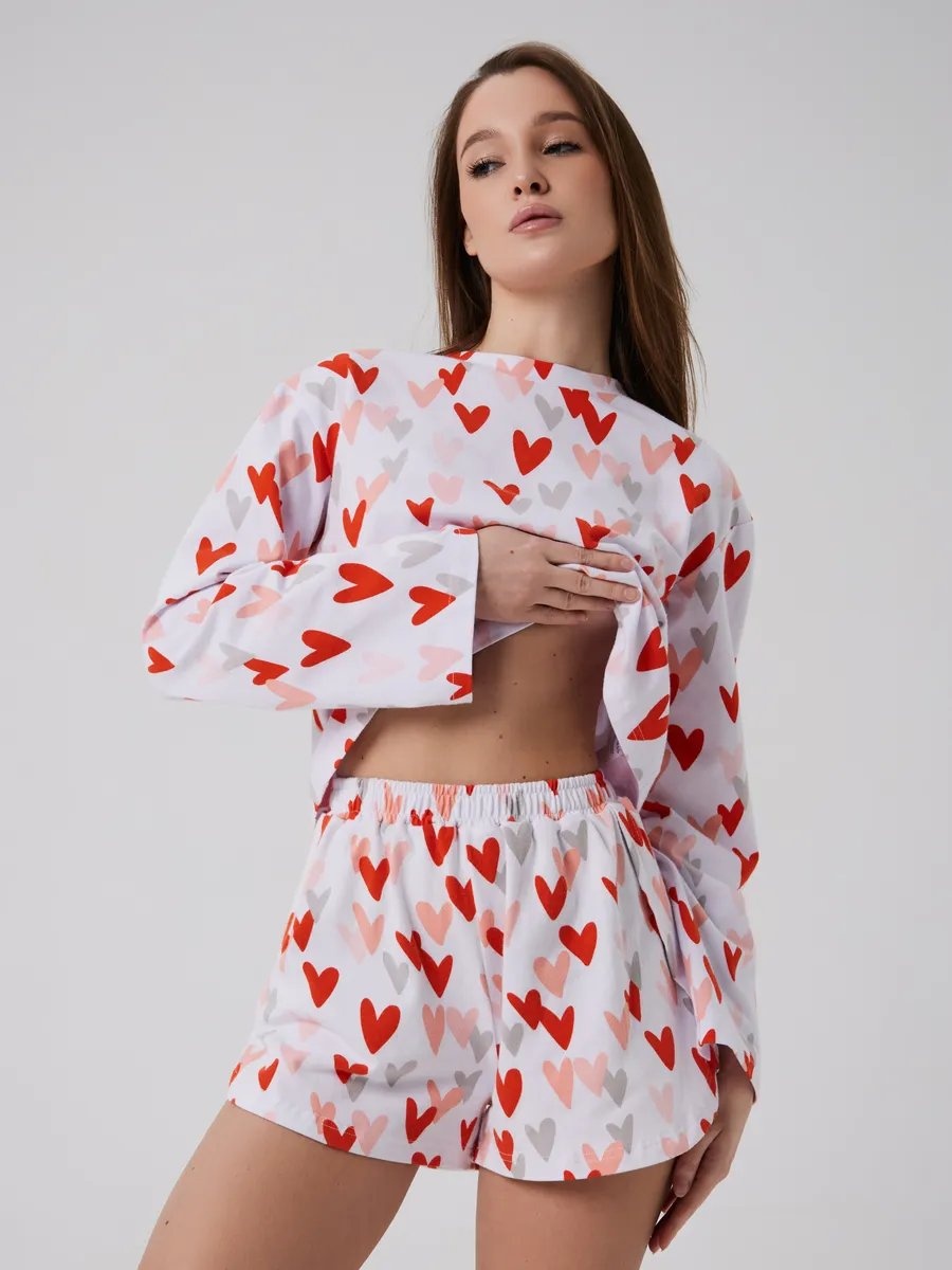 Шорты Pyjamas белый