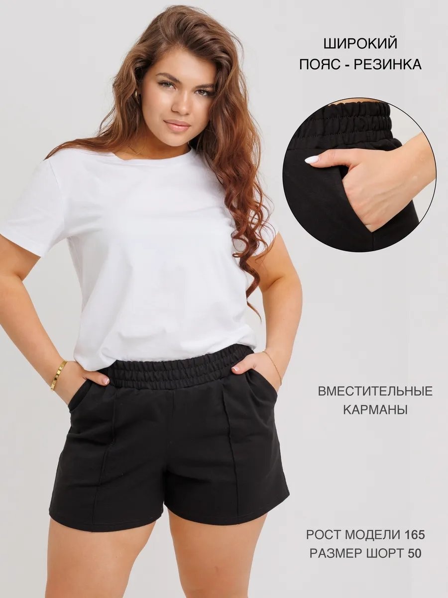 Шорты N.E.W.image черный