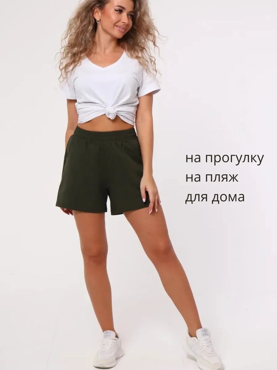 Шорты зеленый