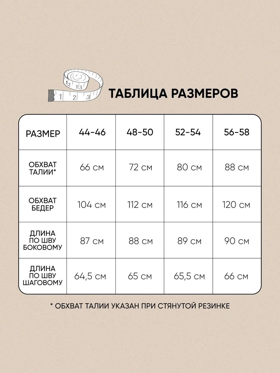 Брюки синий