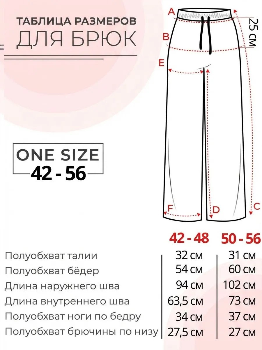 Брюки черный