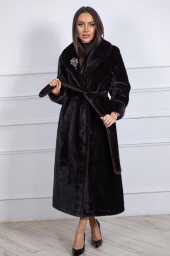 Шуба Granat.Furs темно-коричневый