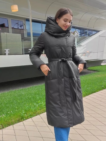 Пальто графит