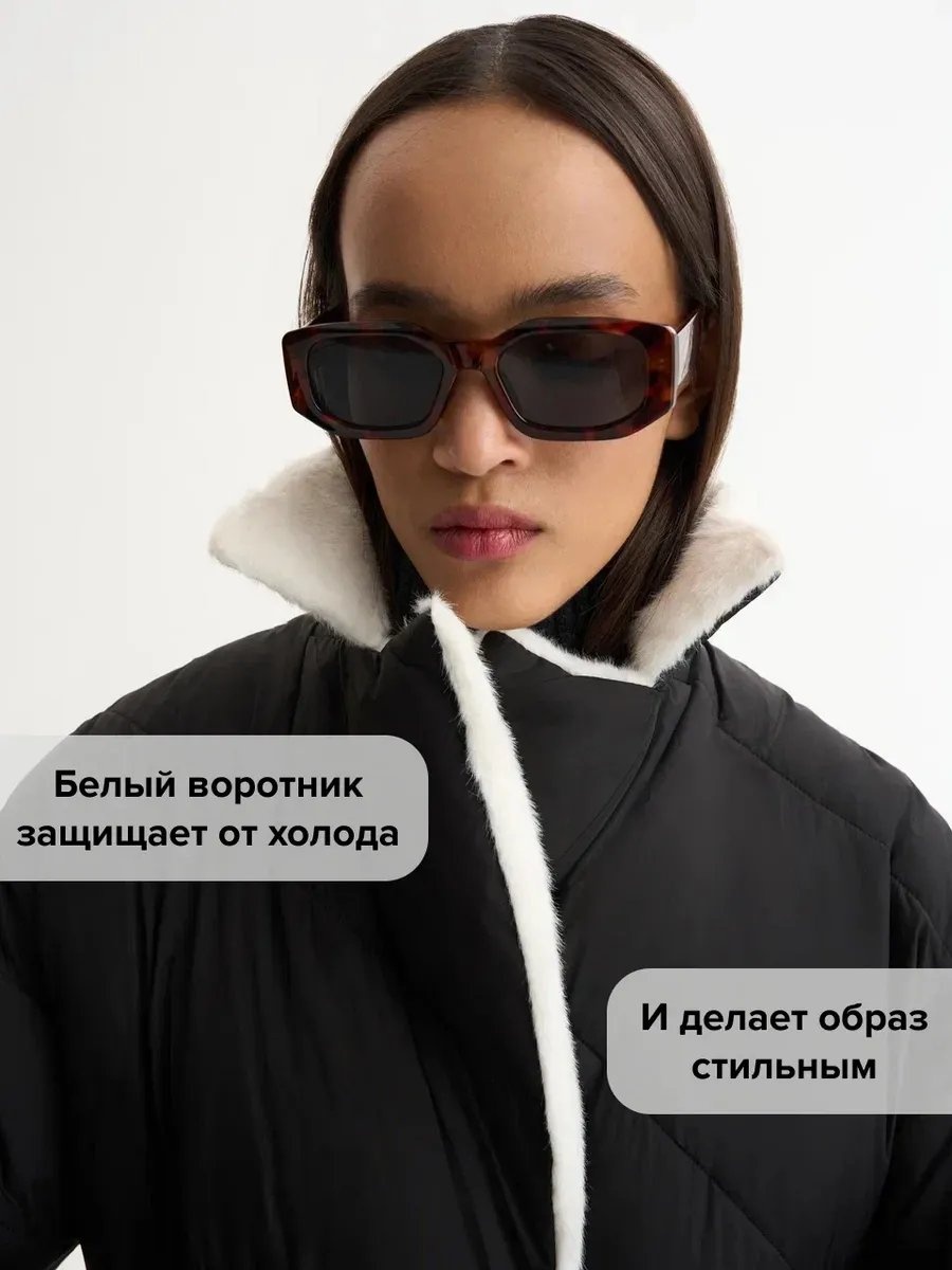 Пальто черный