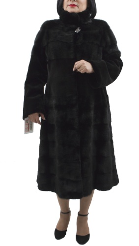 Шуба Леди черный