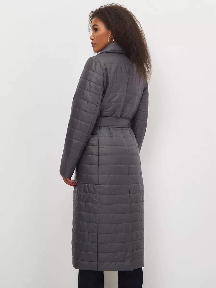Пальто графит