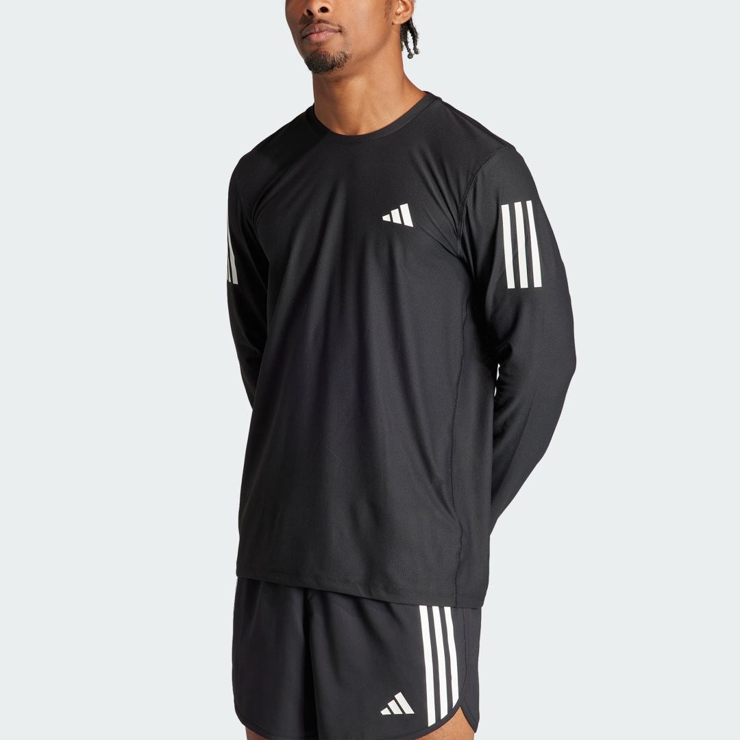 Лонгслив adidas OTR B LS черный