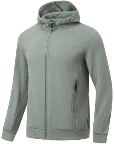 Худи LI-NING однотонный зеленый