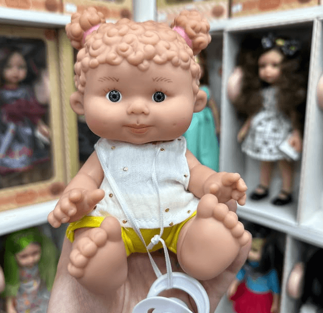 ✨26 см Пупс с кудрявыми волосами ручная работа Каждая кукла хранит в себе тепло рук мастера