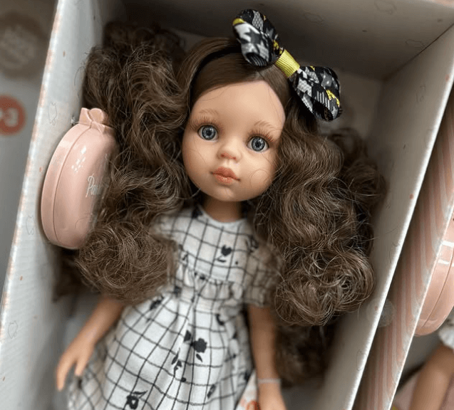 Куколка с длинными пышными волосами Самые красивые испанские куколки🍭Размер: 32 см 🍭Имеет легкий аромат ванили