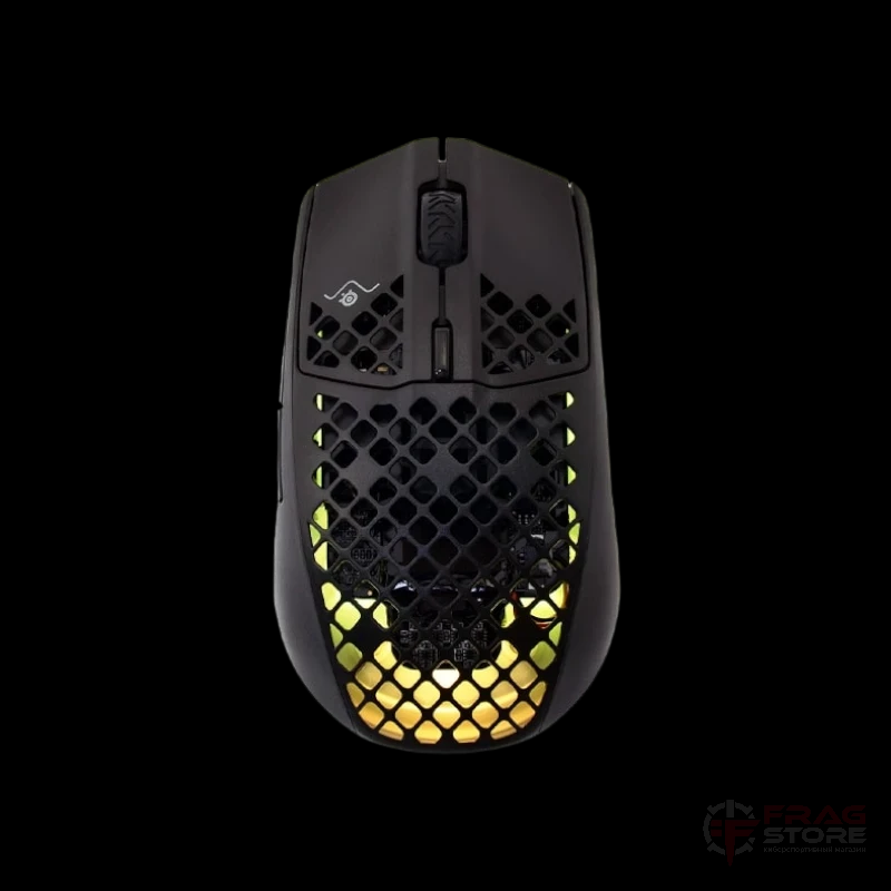Беспроводная черная игровая мышь SteelSeries Aerox 3