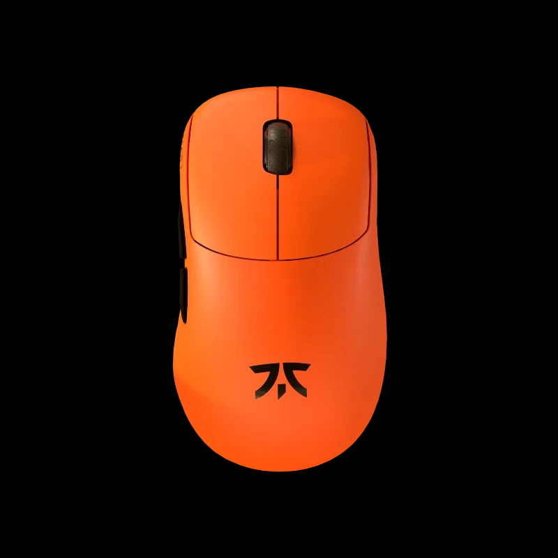 Проводная + беспроводная оранжевая игровая мышьLamzu Thorn X FNATIC 4K