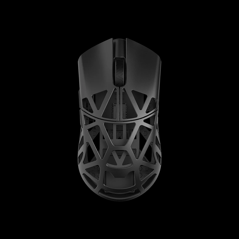 Проводная + беспроводная черная игровая мышь WLmouse Beast X Mini