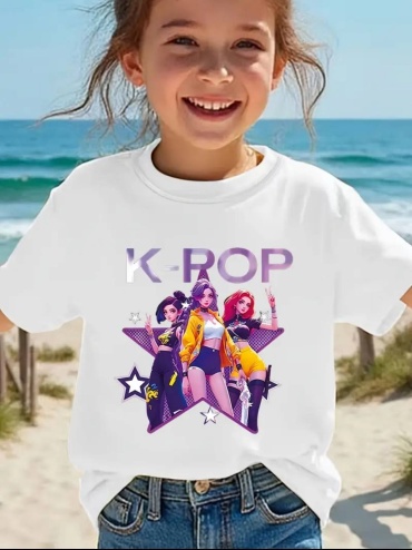 Футболка K-POP белый