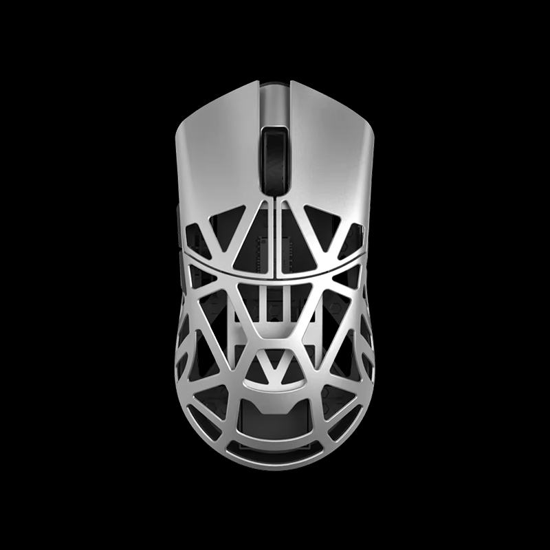Проводная + беспроводная серая игровая мышь WLmouse Beast X 8K