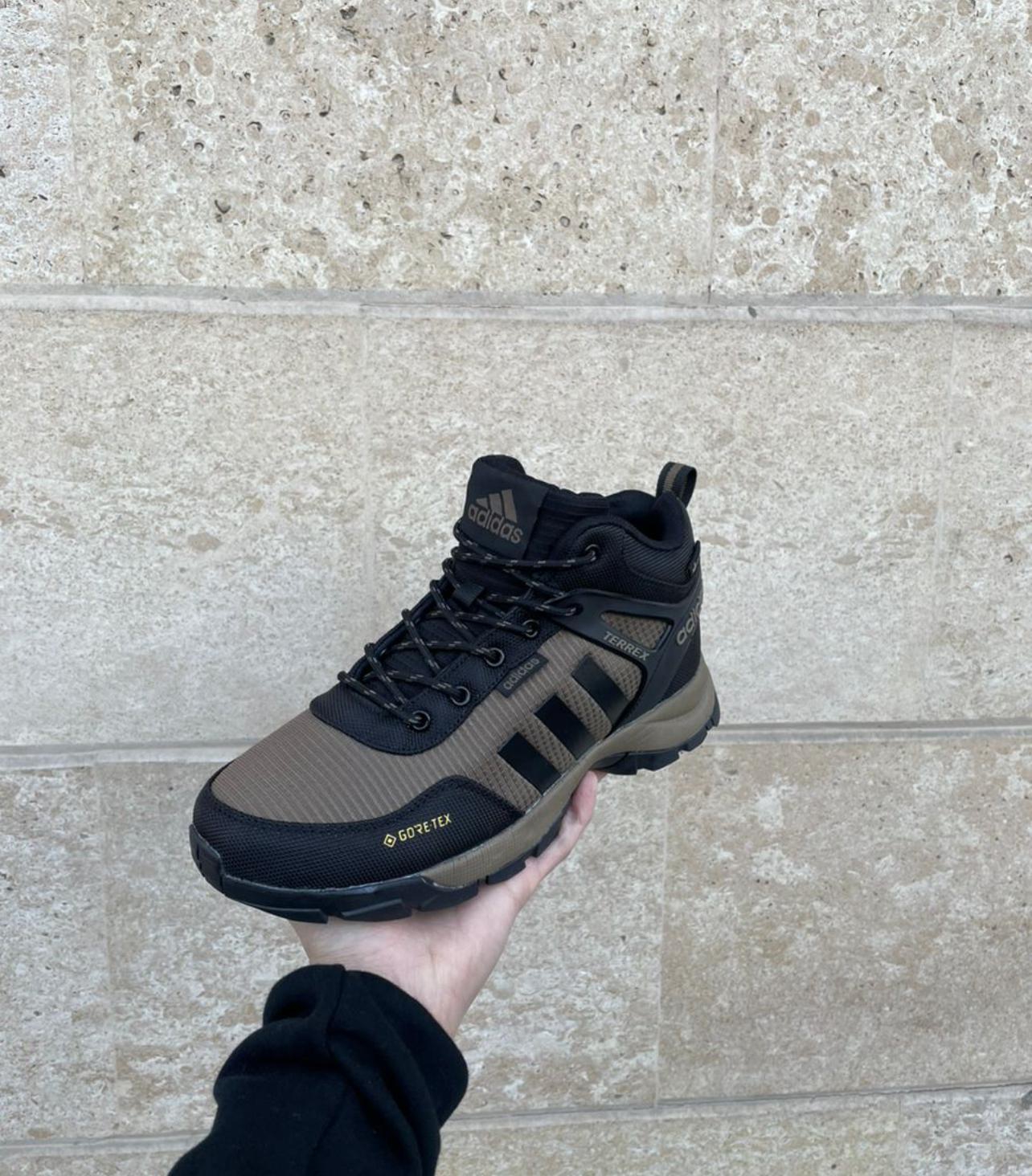 ADIDAS black khaki
