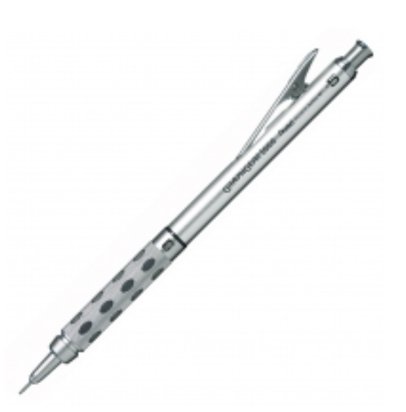 Карандаш механический профессиональный Pentel Graphgear 1000 0.5 мм металлический корпус ( в коробке 12 шт.)