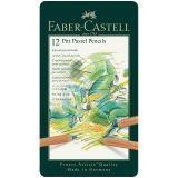 Карандаши пастельные Faber-Castell PITT 12 цветов металлический пенал