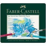Карандаши акварельные художественные Faber-Castell Albrecht Dürer 24 цвета металлический пенал