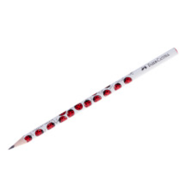 Карандаш простой Faber-Castell TRIANGULAR HB божья коровка FC