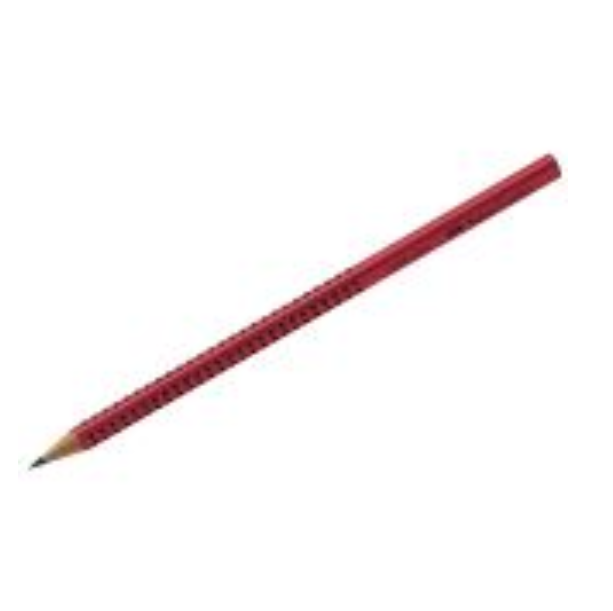 Карандаш простой Faber-Castell GRIP 2001 B корпус красный FC