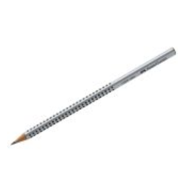 Карандаш простой Faber-Castell GRIP 2001 2H корпус серый FC