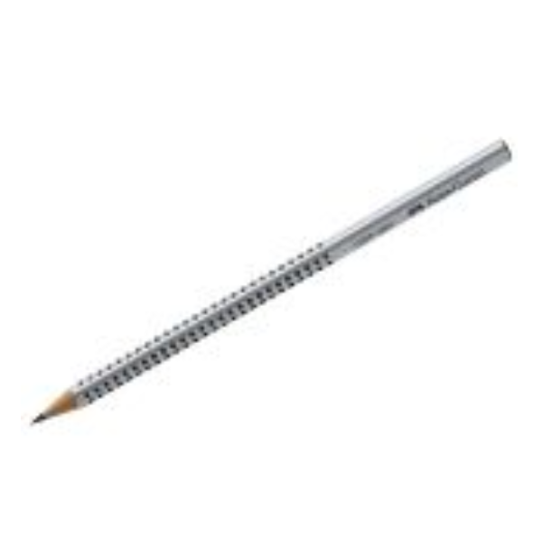 Карандаш простой Faber-Castell GRIP 2001 2B корпус серый FC