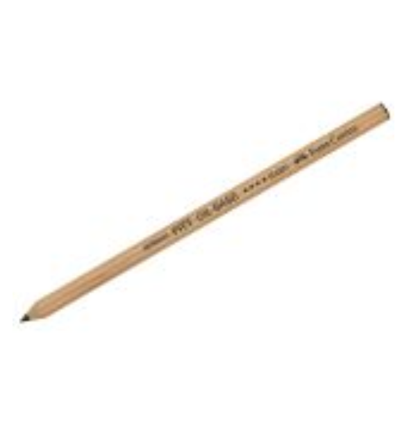 Карандаш пастельный масляный Faber-Castell PITT OIL BASE hard черный