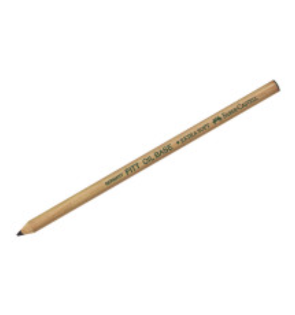 Карандаш пастельный масляный Faber-Castell PITT OIL BASE ex.soft черный