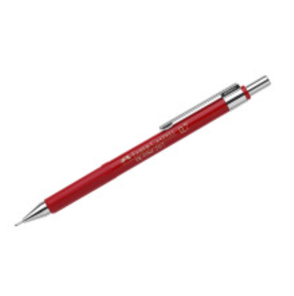 Карандаш механический Faber-Castell TK-FINE 2317 0,7мм красный корпус