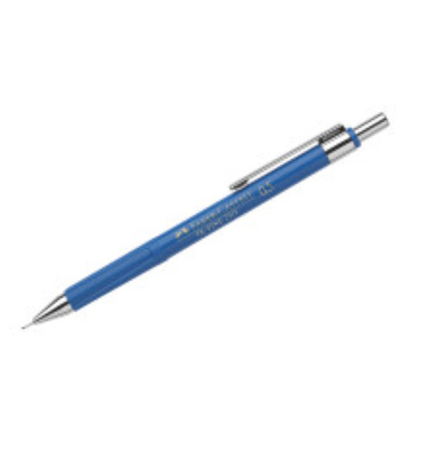 Карандаш механический Faber-Castell TK-FINE 2315 0,5мм синий корпус
