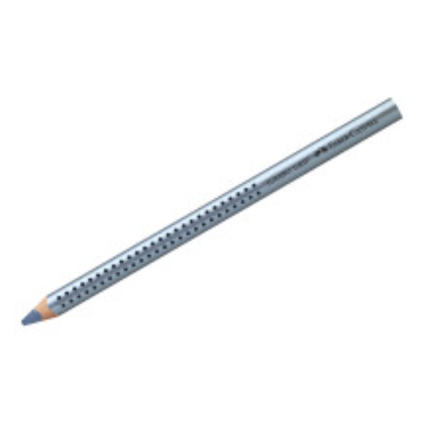 Карандаш цветной Faber-Castell JUMBO GRIP металлик синий