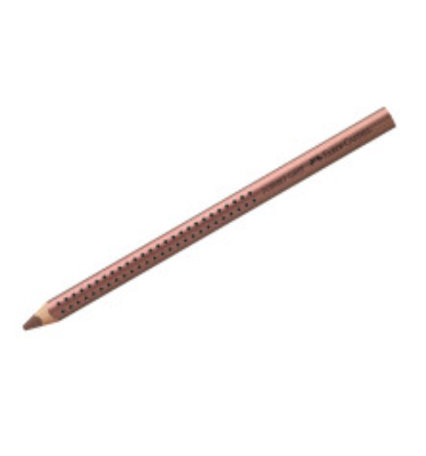Карандаш цветной Faber-Castell JUMBO GRIP металлик бронза