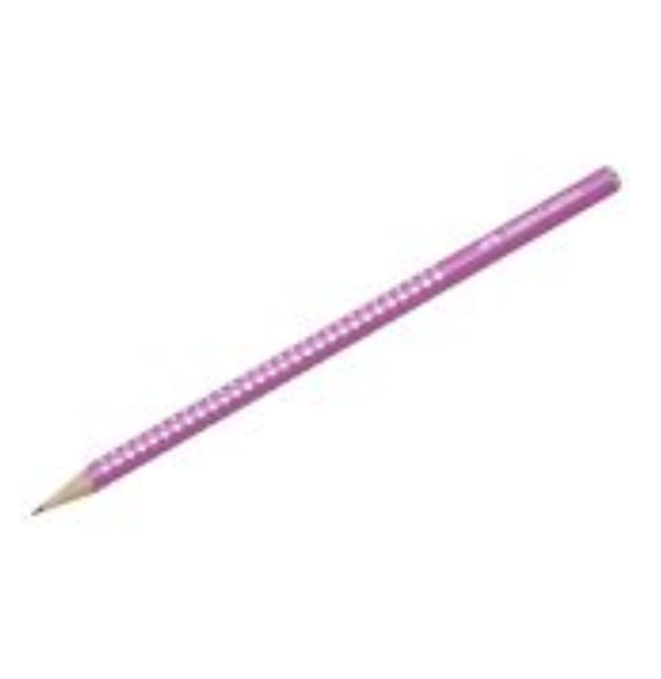 Карандаш простой Faber-Castell SPARKLE pearl pink