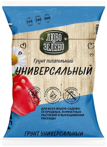 Грунт ЛюбоЗелено Универсальный 10 л