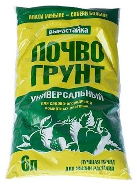 Грунт Вырастайка Универсальный 6 л