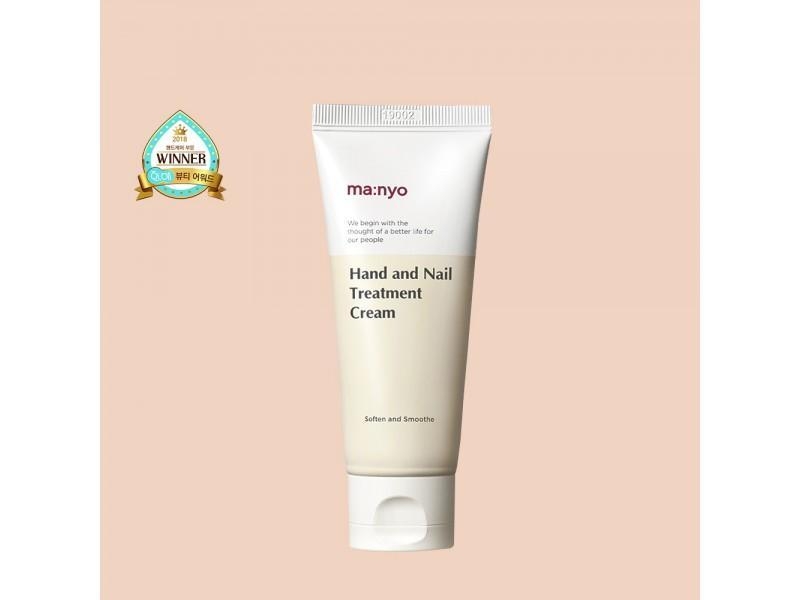 Крем для рук и ногтей Hand and nail treatment cream Manyo Factory