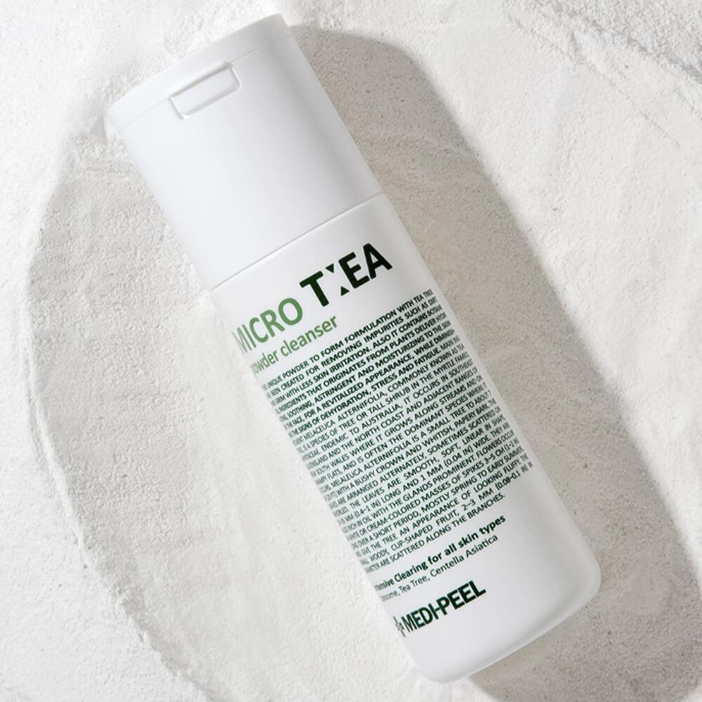 Глубоко очищающая энзимная пудра с чайным деревом MEDIPEEL Micro Tea Powder Cleanser