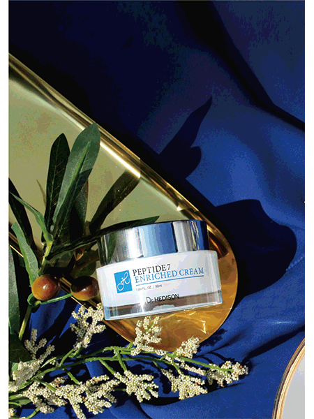 Крем для лица Dr. Hedison Peptide 7 Cream Омолаживающий крем против морщин